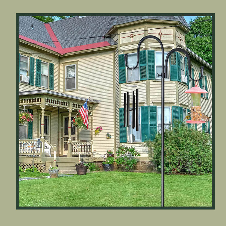 NKJUNEER Bird Feeder Pole with 5 Prongs Base Wayfair